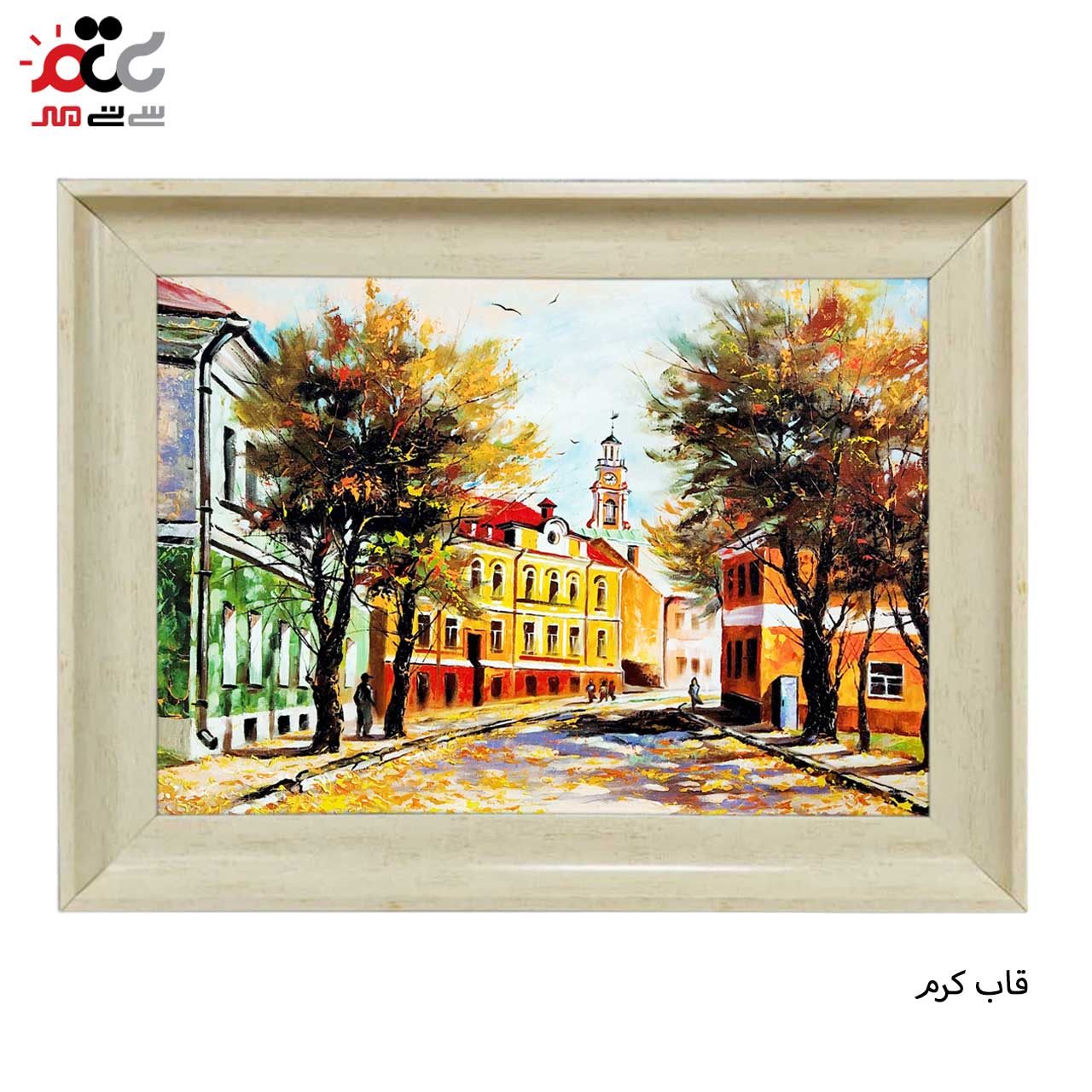 تابلو فرش طرح دار با قاب