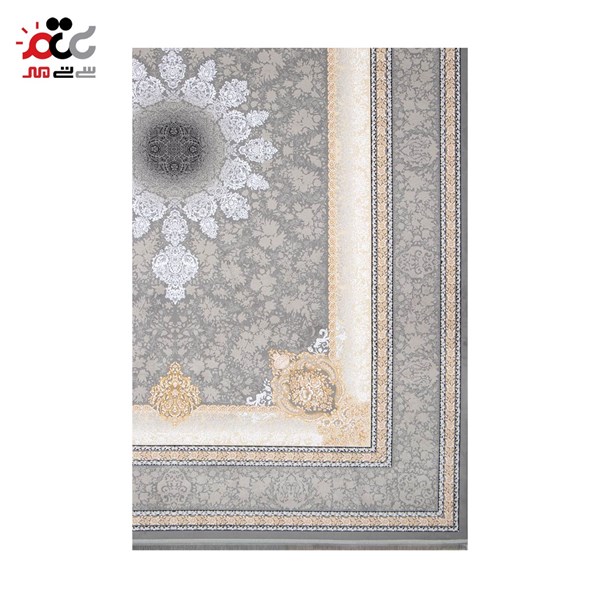 فرش ماشینی طرح سیلور کد 1455