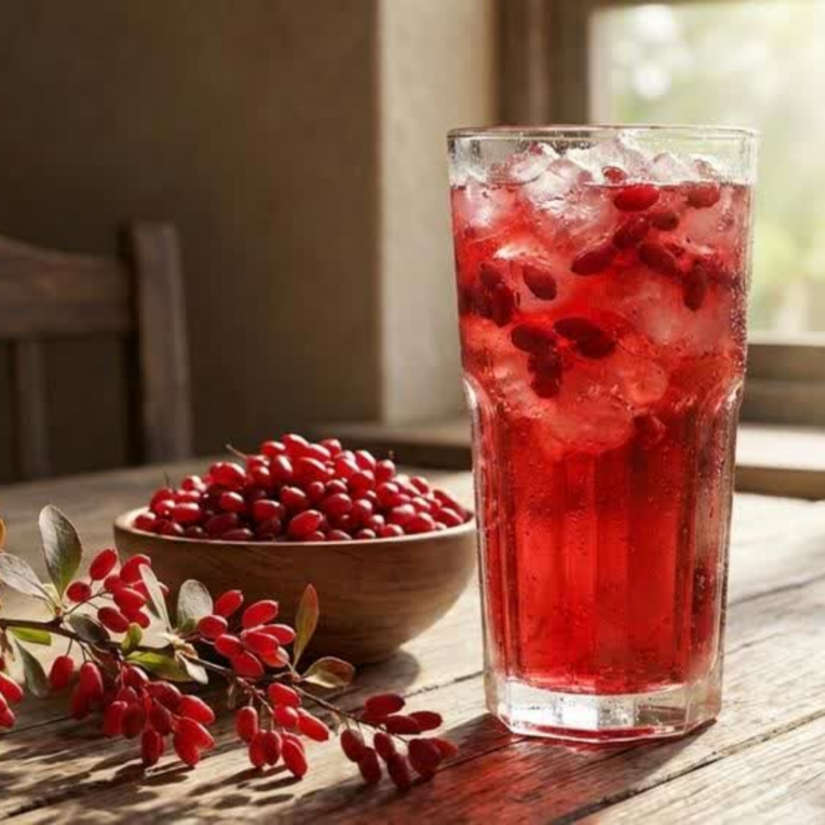 آب زرشک طبیعی خانه احسان 600 گرمی
