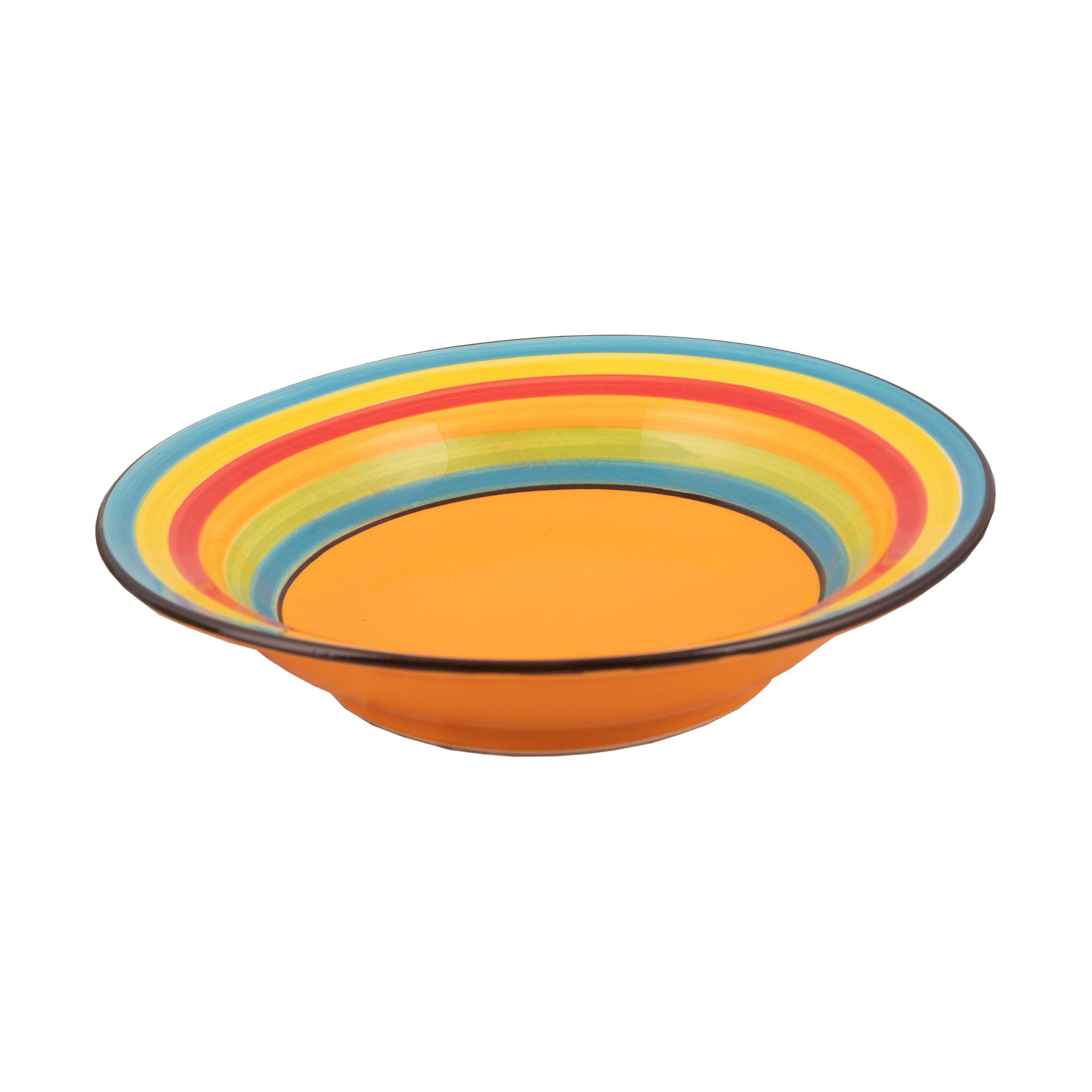 خورشت خوری سرامیکی طرح رنگین کمان کد 03