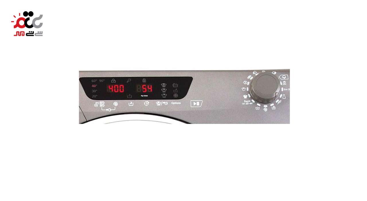 ماشین لباسشویی کندی مدل GIC-2409 WT ظرفیت 9 کیلو گرم