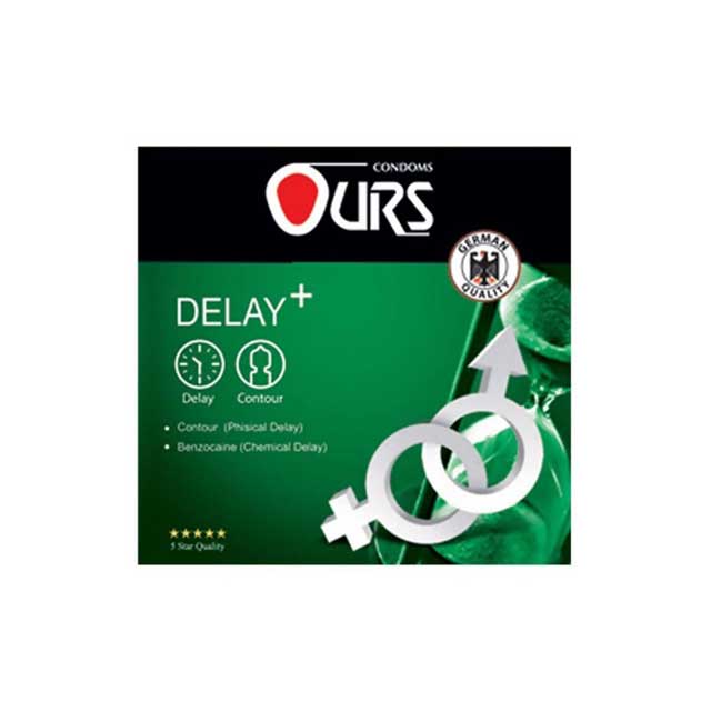 کاندوم تاخیری اورز مدل Delay Plus بسته 3 عددی