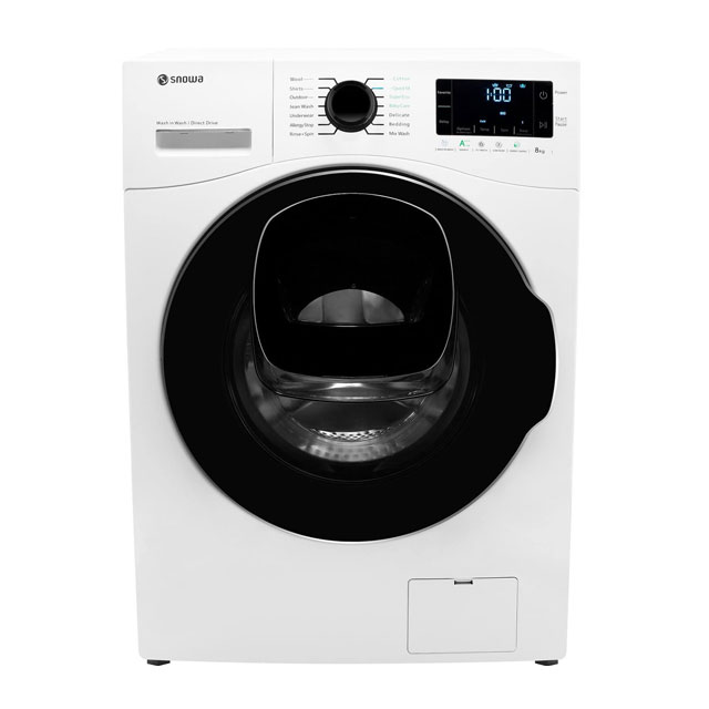 ماشین لباسشویی اسنوا مدل SWM-842 ظرفیت 8 کیلوگرم