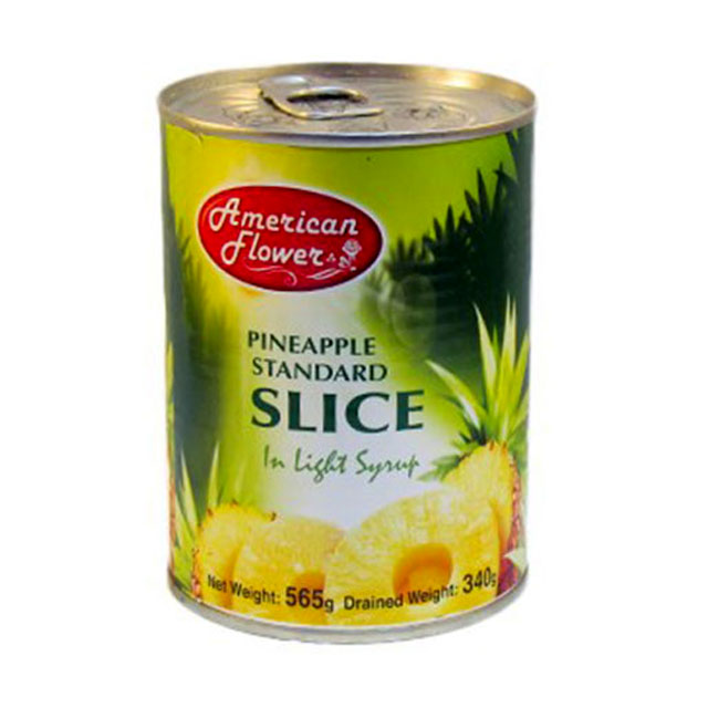 کمپوت آناناس آمریکن فلاور 565 گرمی