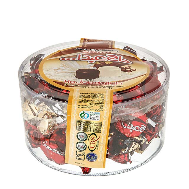 پشمک لقمه ای حاج عبد الله 450 گرمی