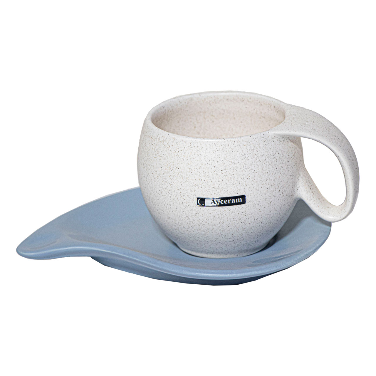 ست فنجان و نعلبکی سرامیکی آیسرام طرح ریتا