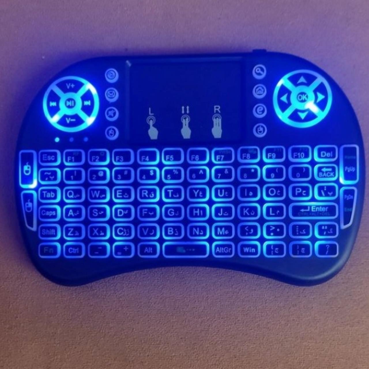 مینی کیبورد بیسیم با تاچ پد