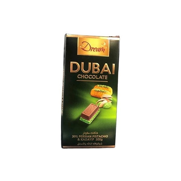 شکلات تابلت دبی شیرین عسل 200 گرمی