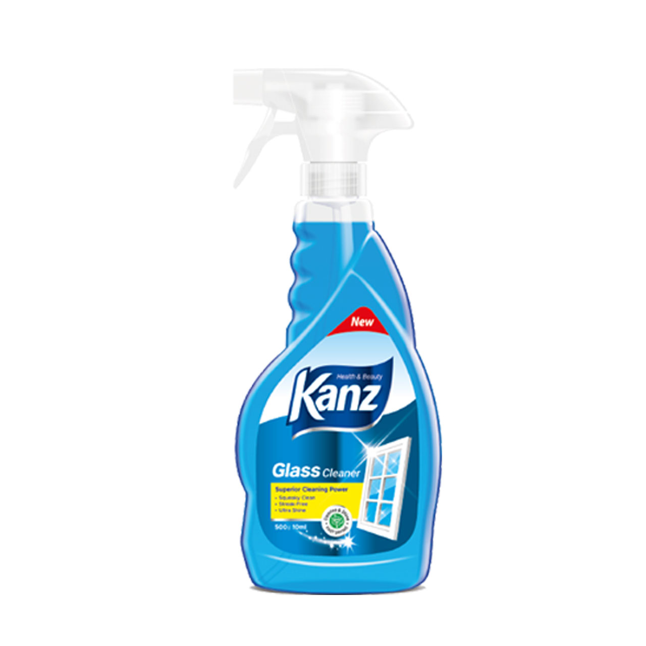 شیشه پاک کن آبی کنز 500 میلی لیتری