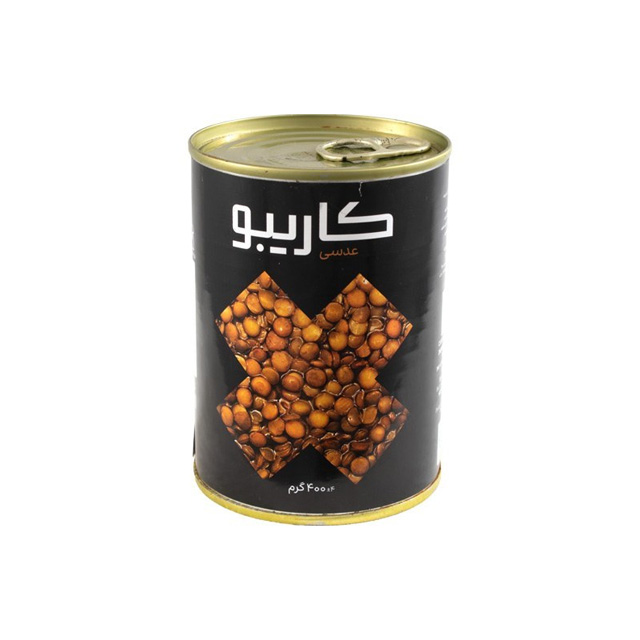 کنسرو عدسی با سس گوجه فرنگی کاریبو 400 گرمی