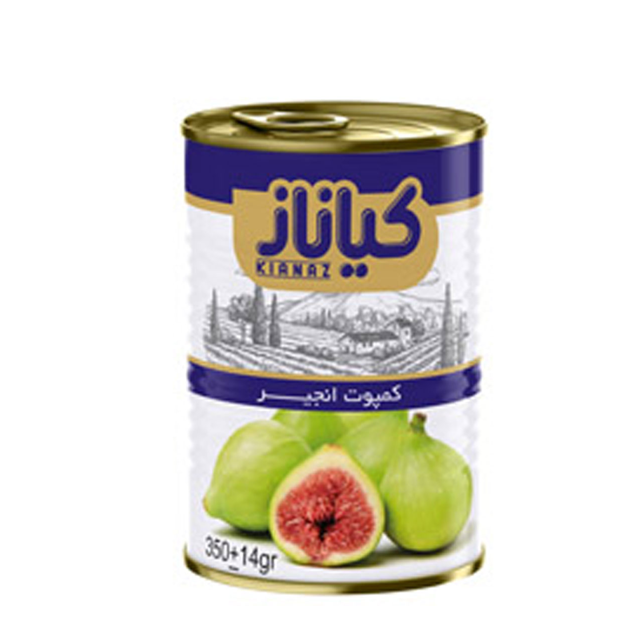 کمپوت انجیر کیاناز 350 گرمی