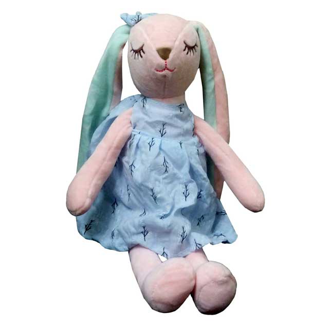 عروسک مدل خرگوش خواب گوش دراز صورتی