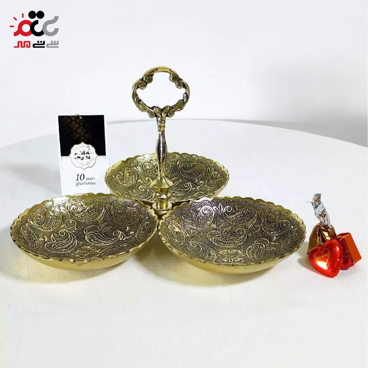 اردو خوری برنزی خانه شیک مدل ترنج