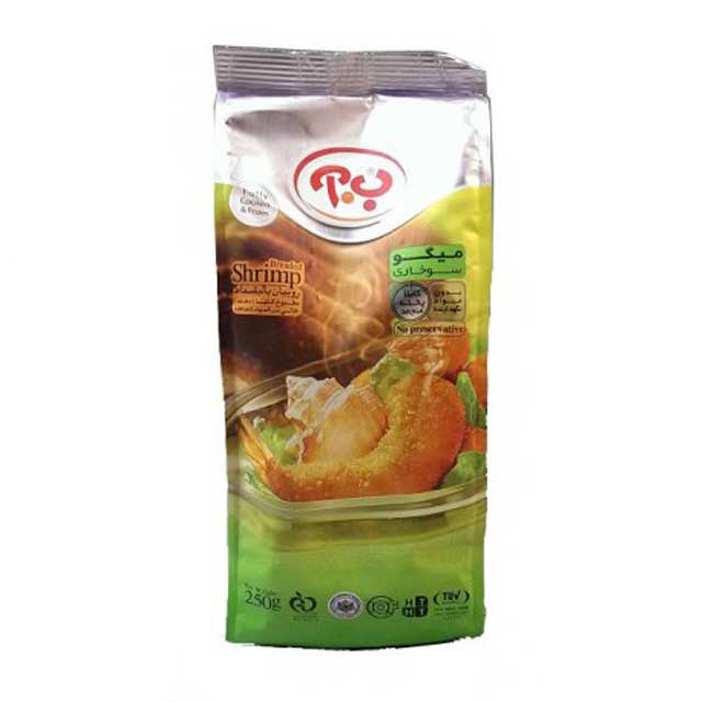 میگو سوخاری ب.آ 250 گرمی