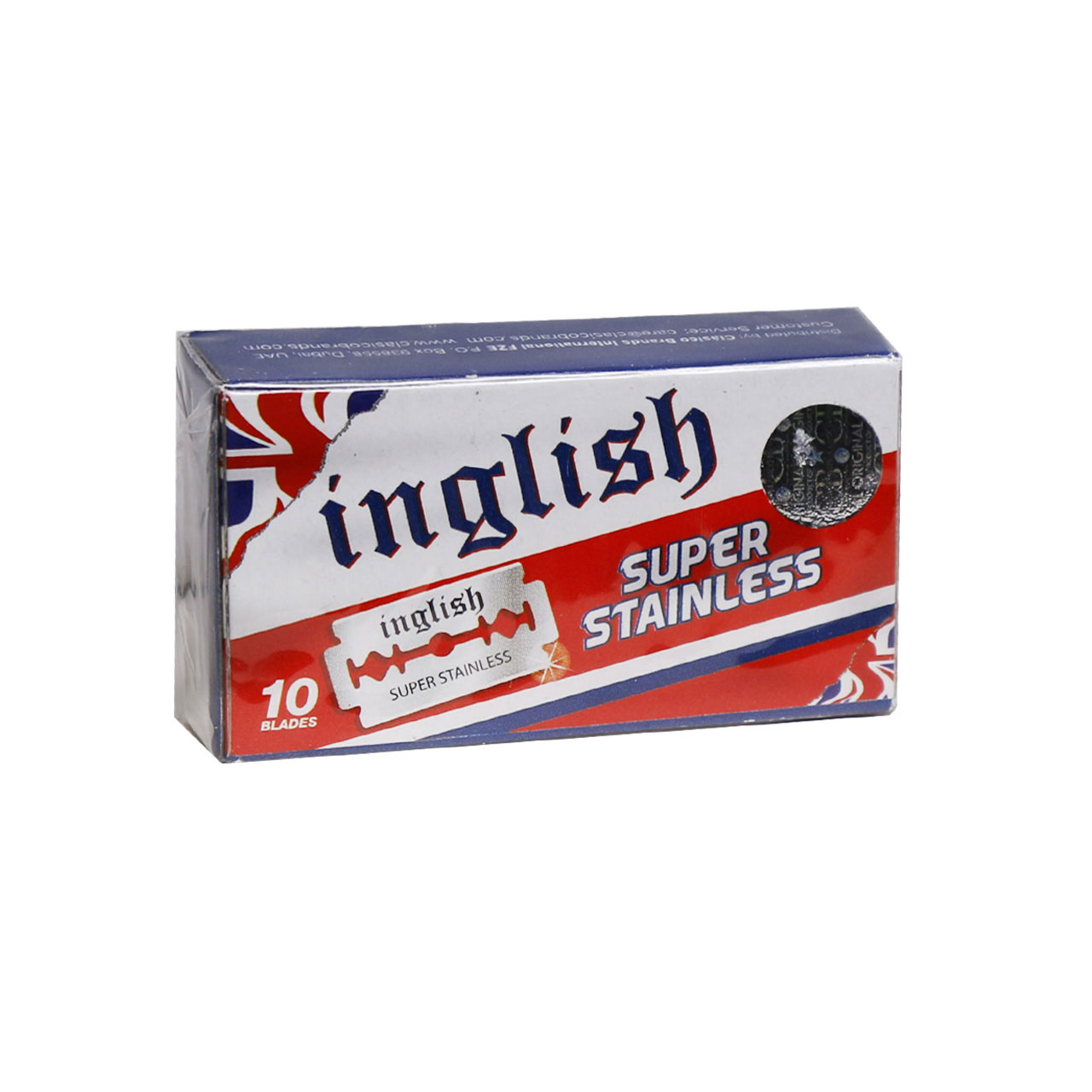 تیغ یدک انگلیش مدل Super Stainless بسته 10 عددی
