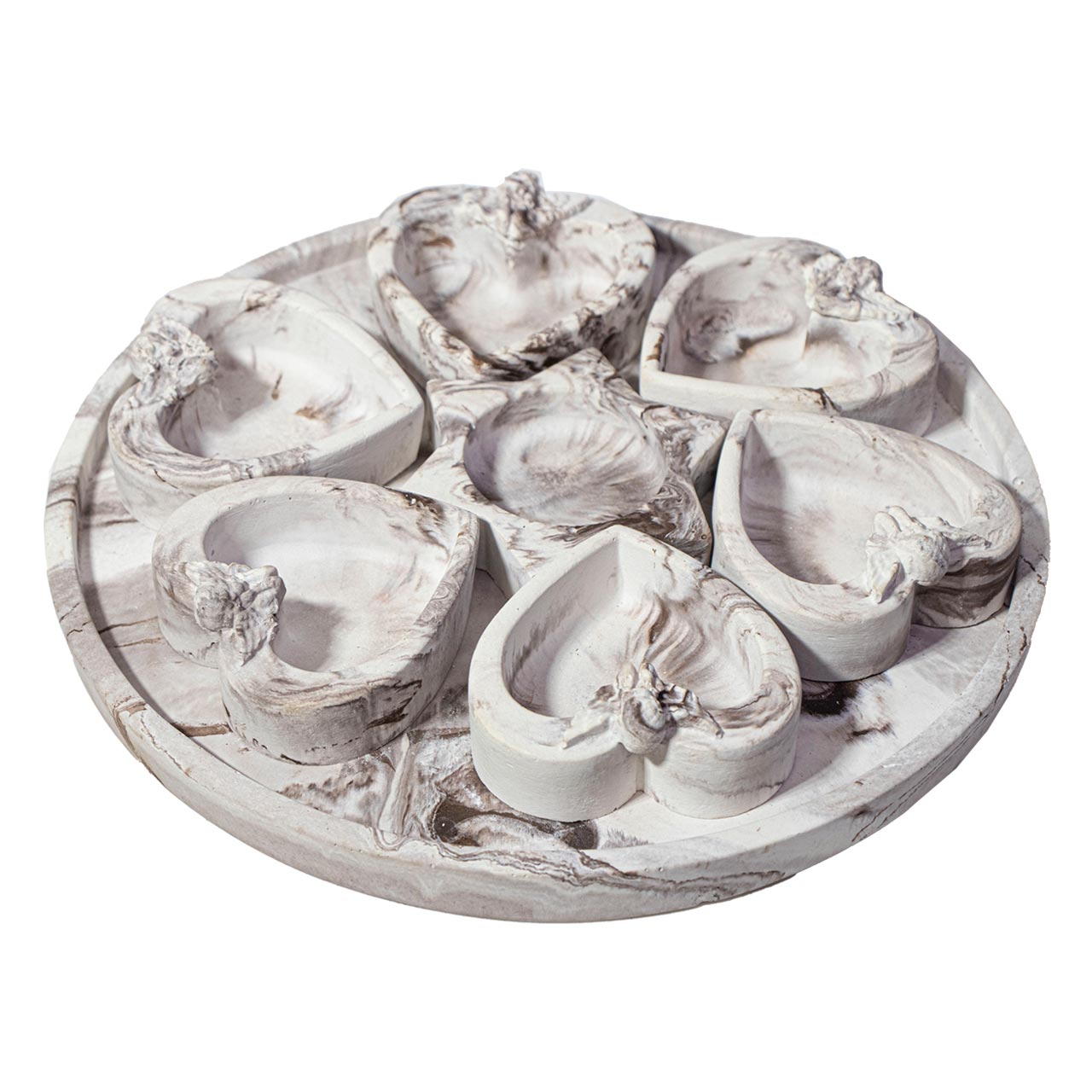 هفت سین سرامیکی طرح قلب