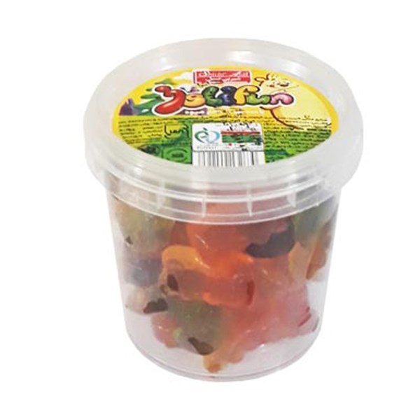 پاستیل میوه ای طرح خرس شیرین عسل 100 گرمی