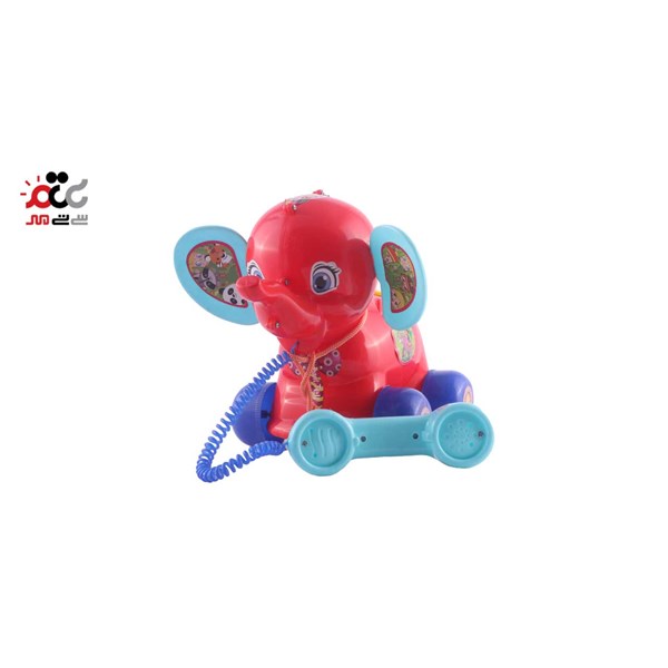 تلفن اسباب بازی طرح فیل سایز بزرگ کد 746