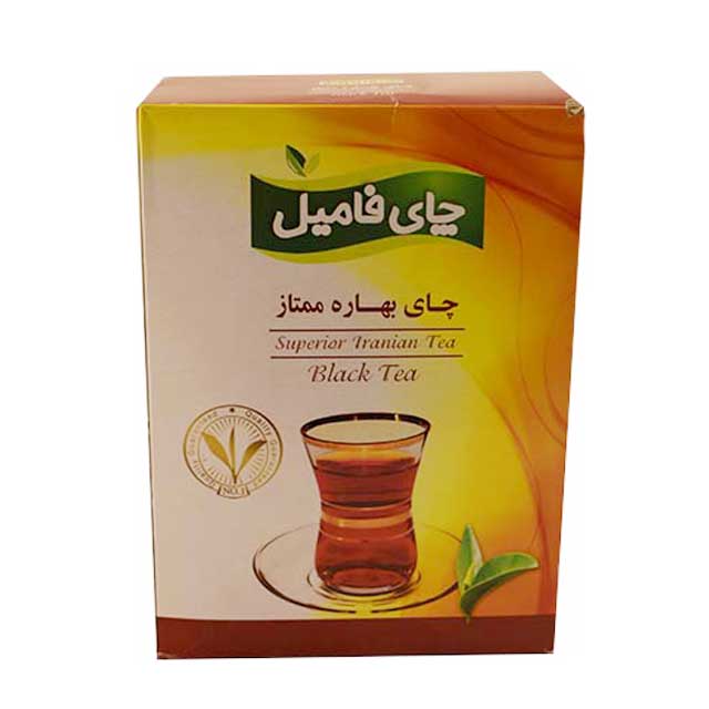 چای سیاه بهاره ممتاز فامیل 500 گرمی