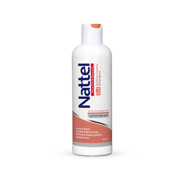 شامپو مرطوب کننده کرمی مدل 3 در 1 ناتل 400 میلی لیتری