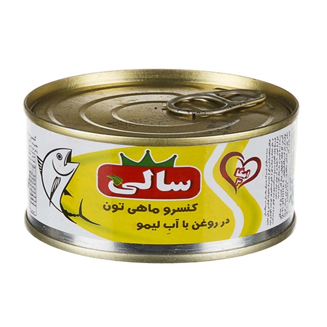 کنسرو ماهی با آبلیمو سالی 180 گرمی