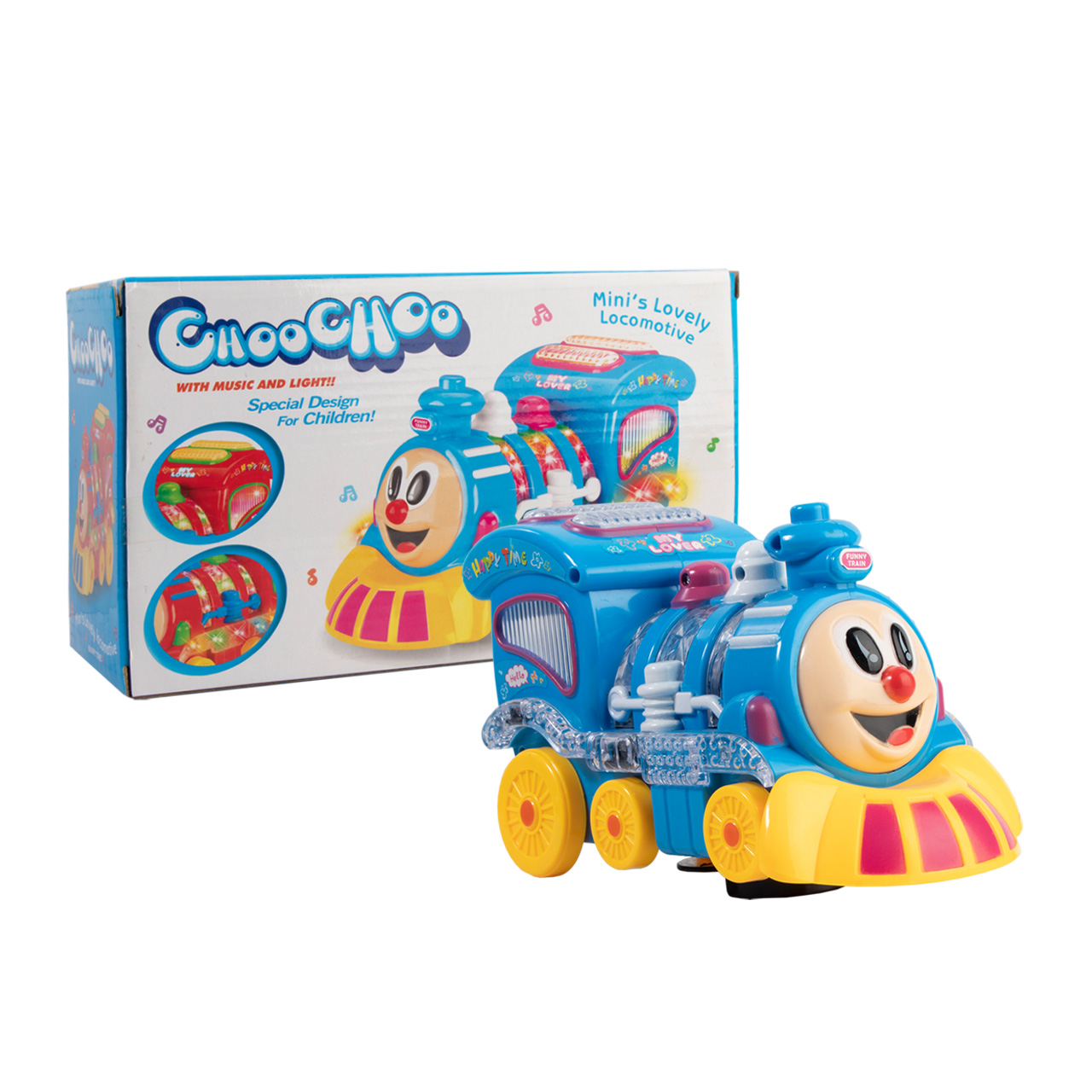 قطار اسباب بازی موزیکال چوچو کد 1-618