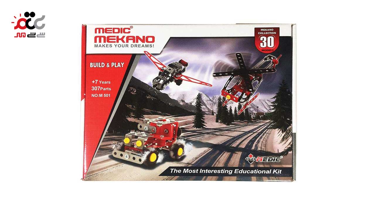 بازی ساختنی فلزی مدیک مکانو  کد M501