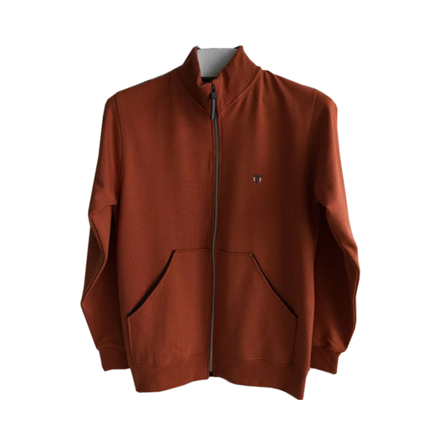 سویشرت مردانه پنبه ای مدل زیپ دار کد 76