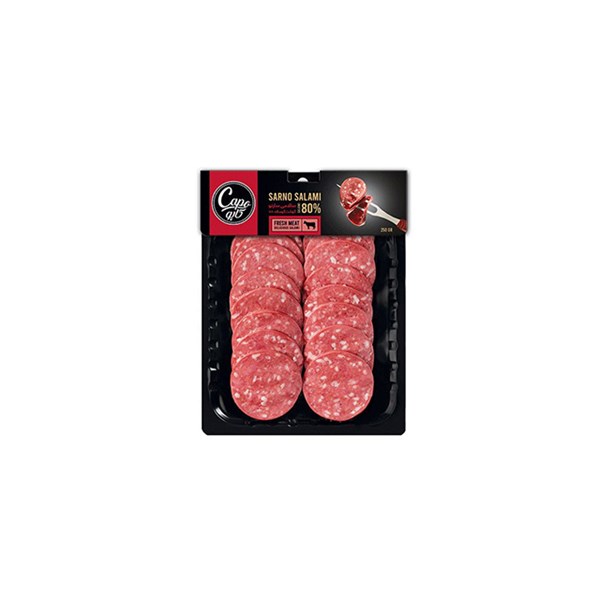 سالامی سارنو 80% گوساله دارفرش کاپو کاله 250 گرمی