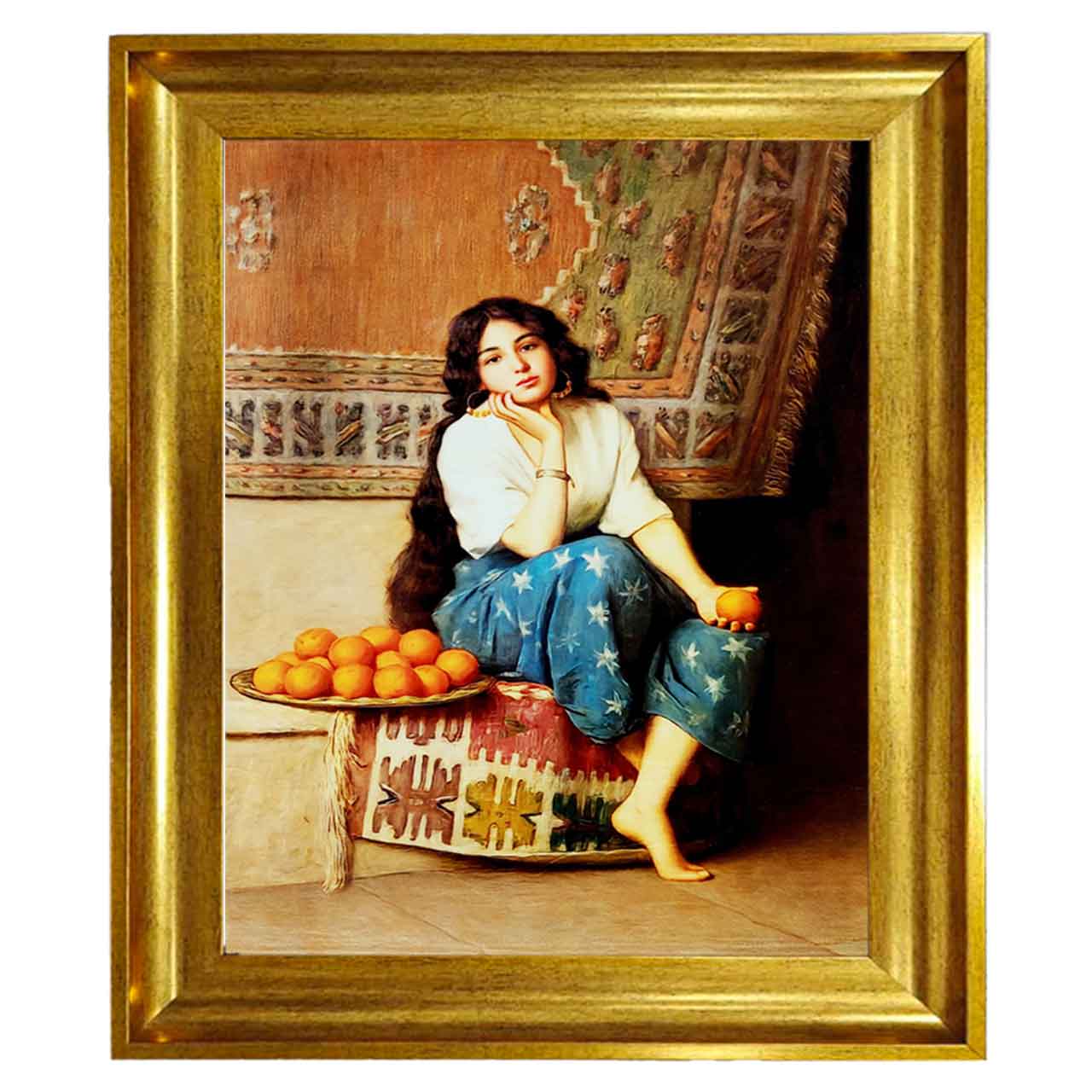 تابلو فرش چاپی کد 13015 سایز 100×70 سانتی متری