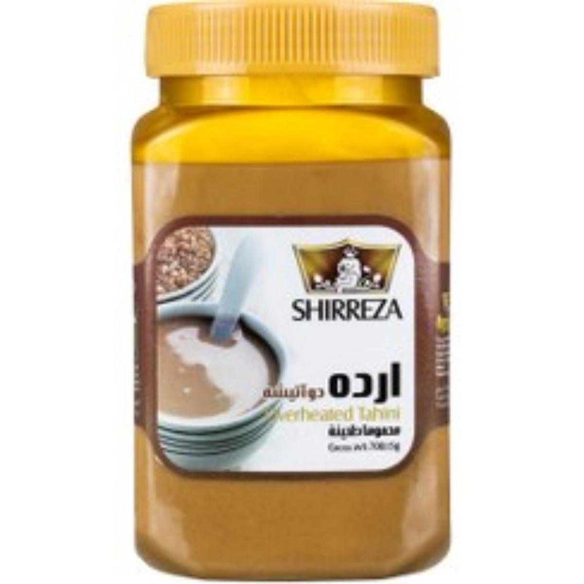 ارده دو آتیشه شیررضا 700 میلی لیتری