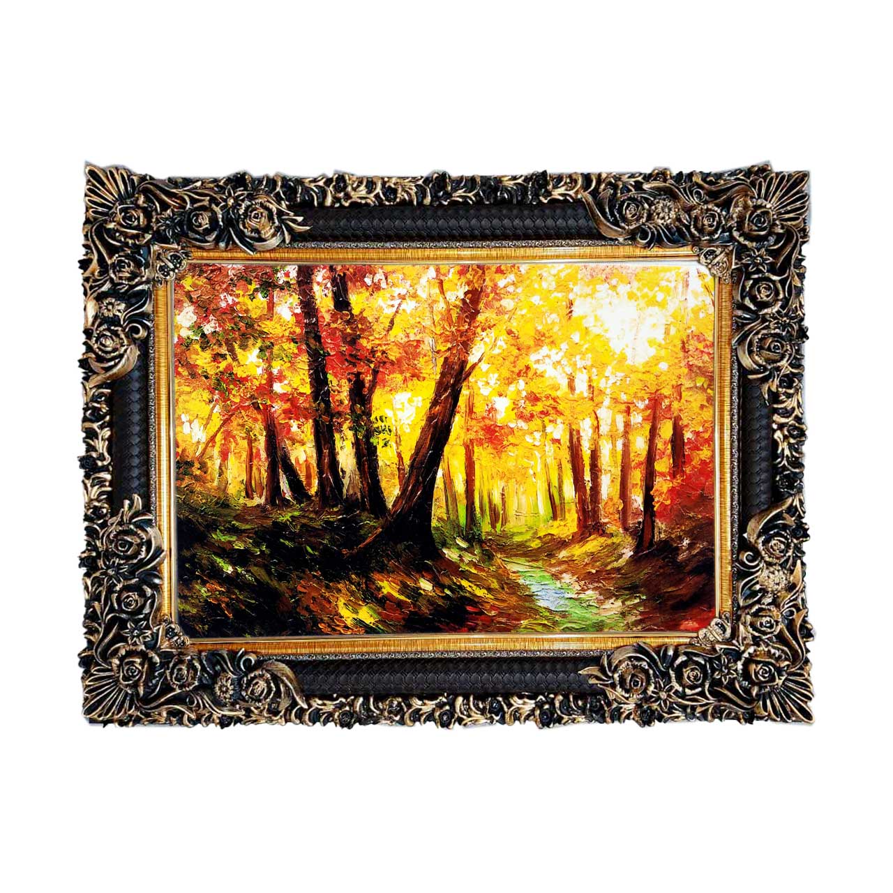 تابلو فرش با زیبا ترین قاب