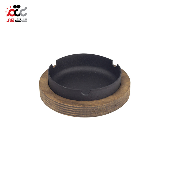 زیر سیگاری رایکا مدل فلزی چوبی کد 506