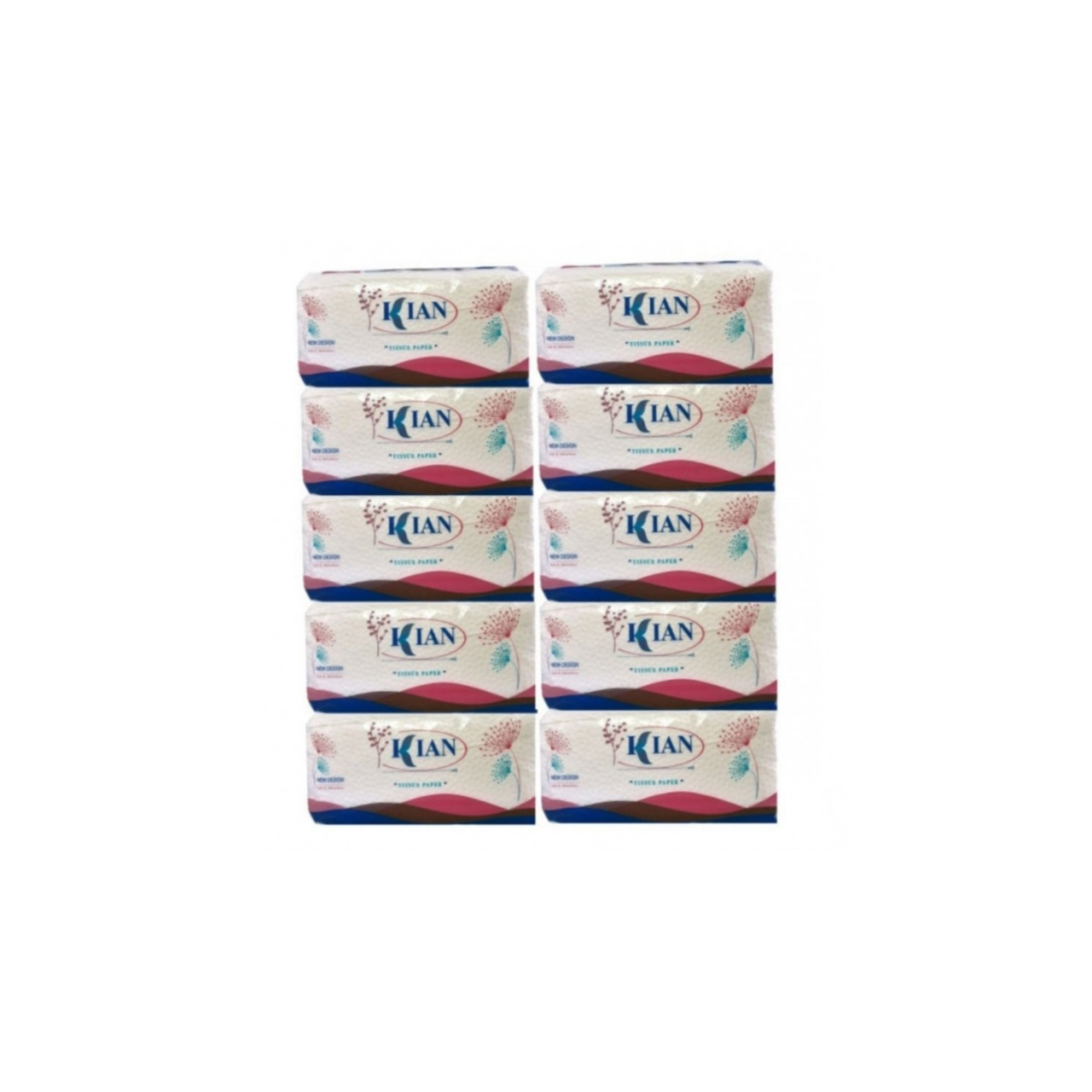 دستمال کاغذی اقتصادی کیان بسته 10 تایی