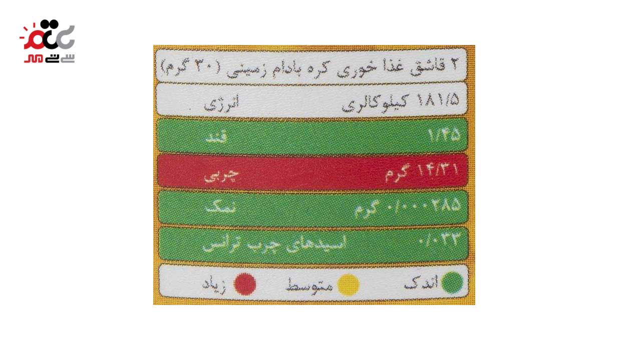 کره بادام زمینی کرانچی دکتر بادام 220 گرمی