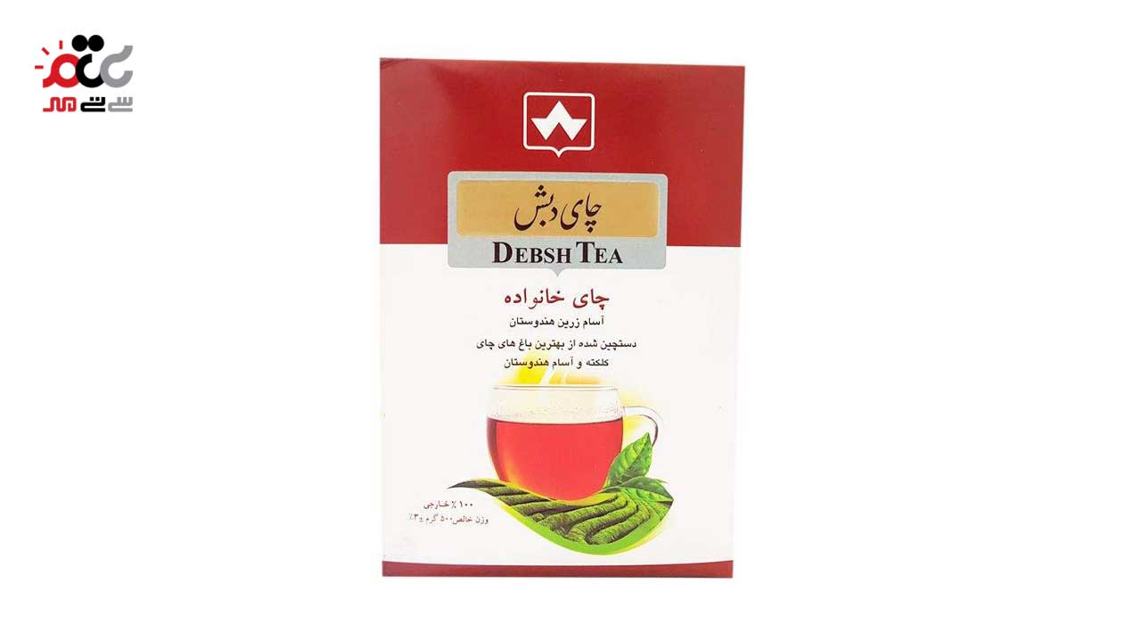 چای سیاه ساده خانواده دبش 500 گرمی