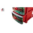 دراور پلاستیکی جهرمی طرح عروسکی مدل 4 طبقه 4 کشو