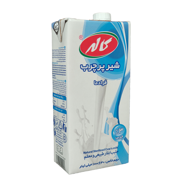 شیر پر چرب کاله 1000 میلی لیتری