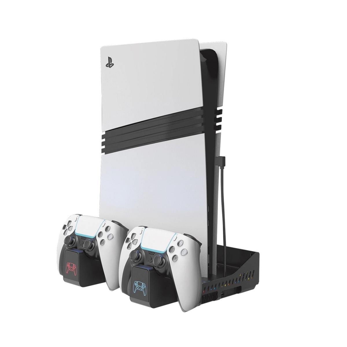 استند کنسول و شارژر دسته بازی TSCO PS5 مدل Loot Rack TGS18 - مشکی (گارانتی 18 ماهه تسکو)