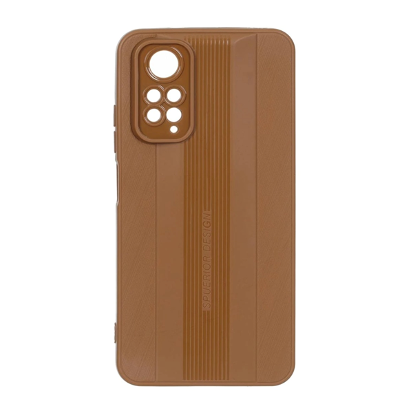 قاب Spuerior Design محافظ لنزدار Xiaomi Redmi Note 11 4G / Redmi Note 11S - عسلی