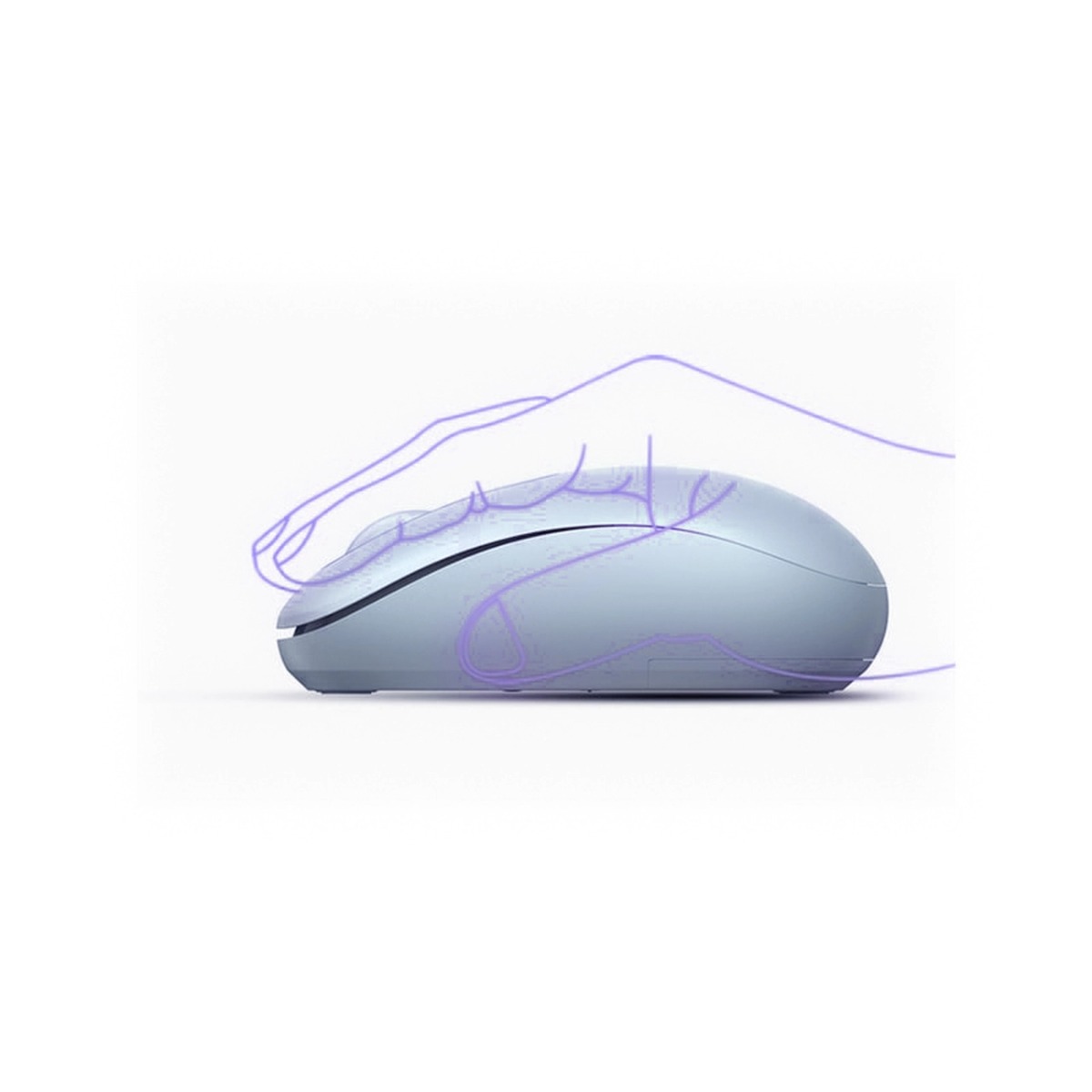ماوس بی سیم UGREEN مدل MU105-90671 - آبی (گارانتی 18 ماهه آسان پیشرو)