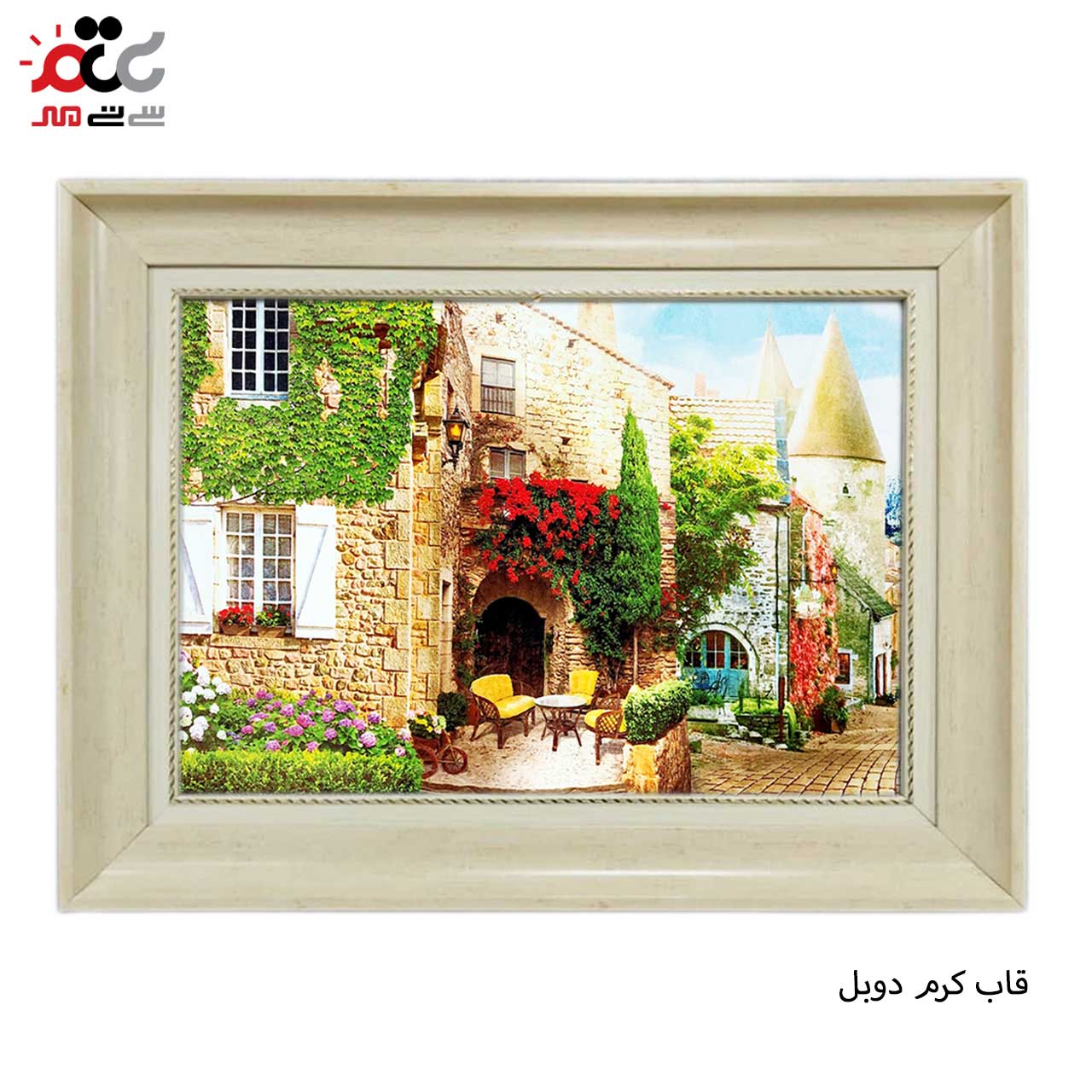 تابلو فرش طرح دار با قاب