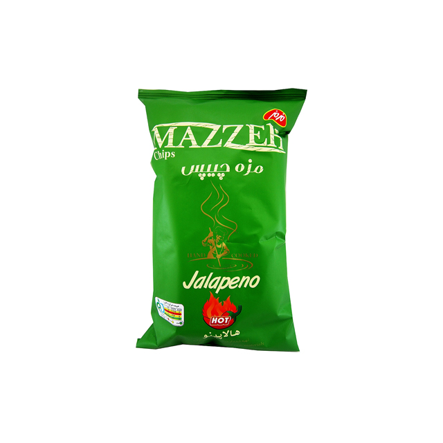 مزه چیپس هالوپینو مزمز 65 گرمی