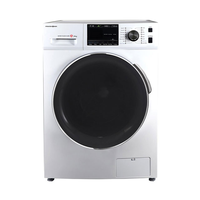 ماشین لباسشویی پاکشوما مدل TFU-84401WT ظرفیت 8 کیلوگرم