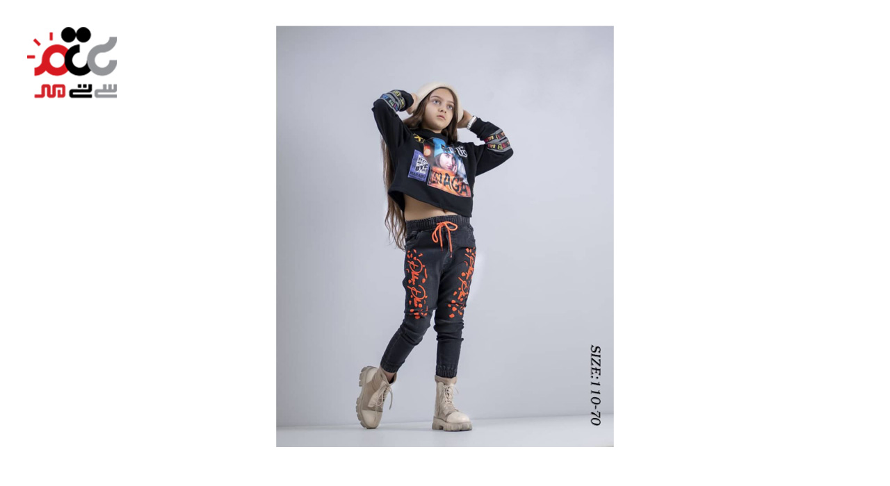 شلوار لی بچگانه مدل دمپاکش