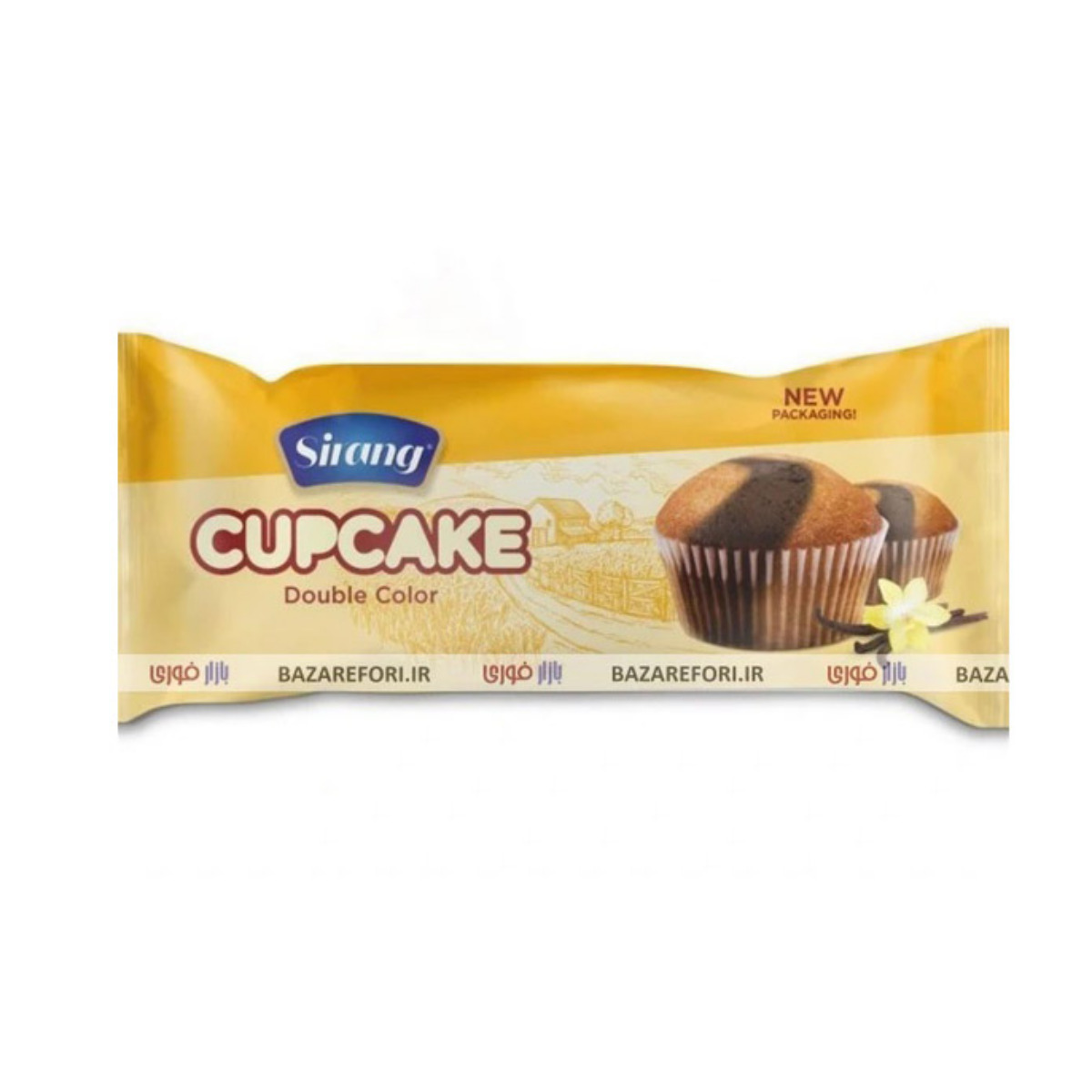 کاپ کیک دوقلو سیرنگ 65 گرمی
