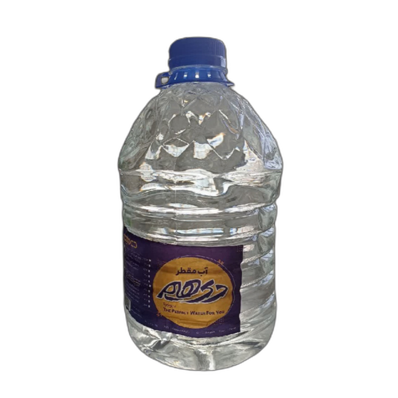 آب مقطر دیونیزه دی هیم 4 لیتری