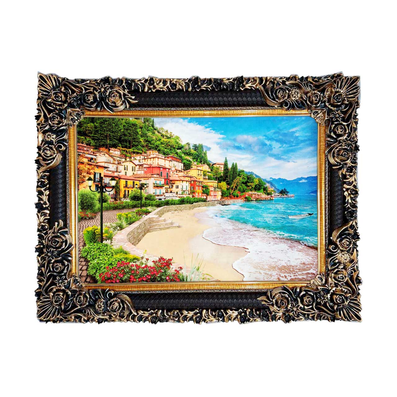 تابلو فرش با زیبا ترین قاب