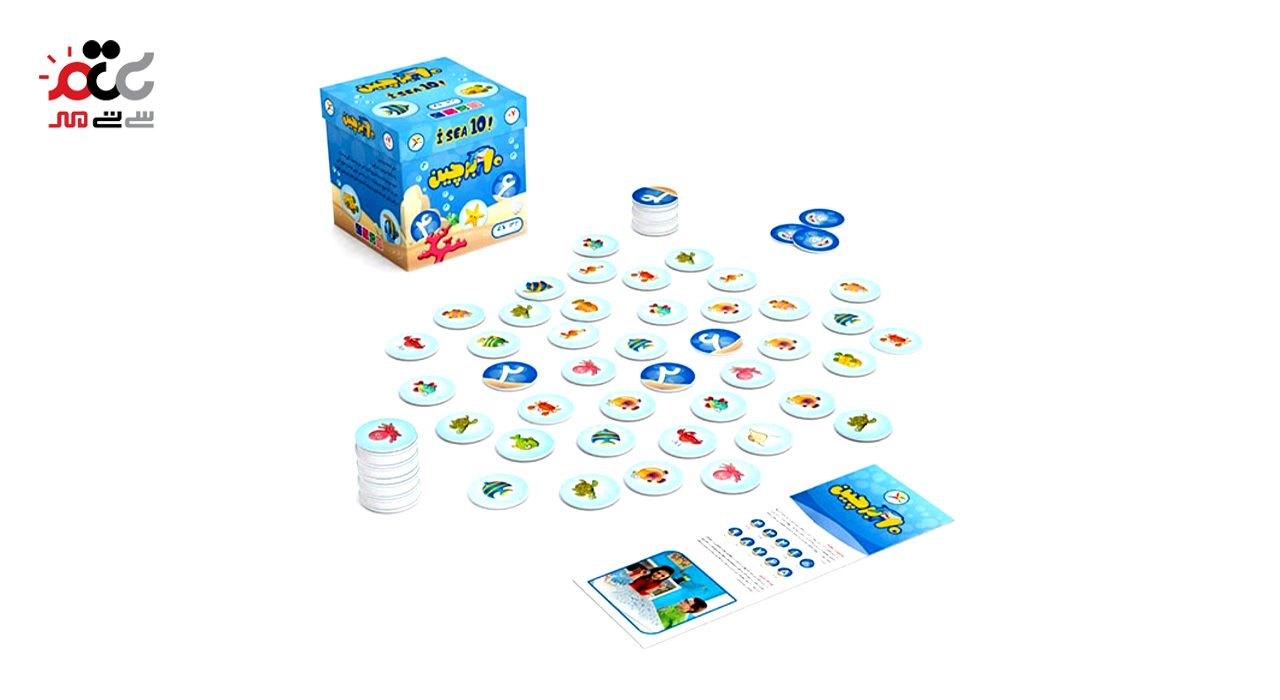 بازی فکری آوای باران مدل ده برچین 132 قطعه