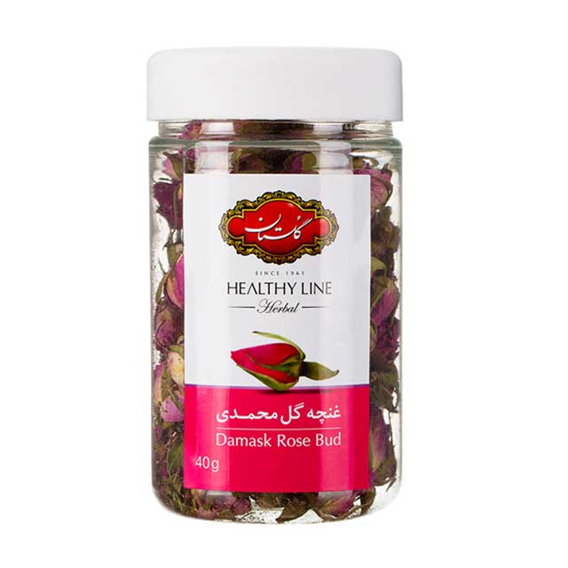 غنچه گل محمدی گلستان 40 گرمی
